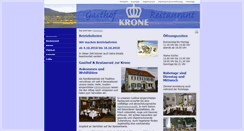 Desktop Screenshot of krone-bad-boll.de